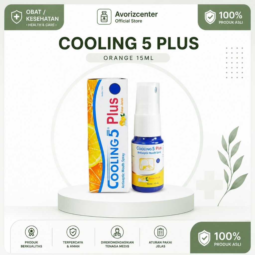 Cooling 5 Plus Orange 15ML