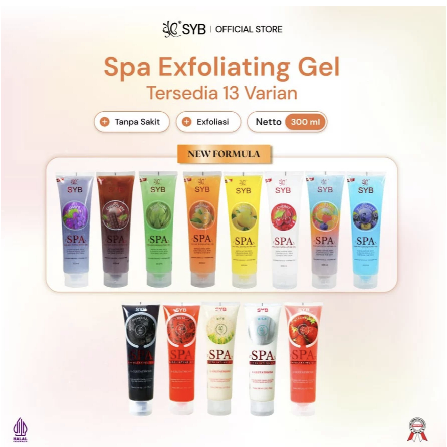 SYB Spa Exfoliating Gel - 300ml