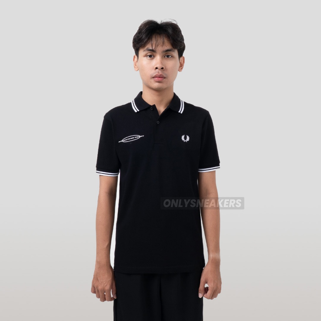 FRED PERRY ADVANTAGE PERRY POLO BLACK