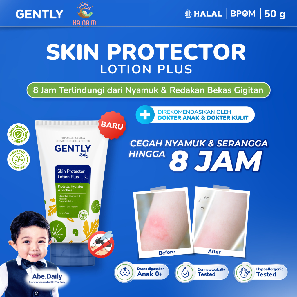 Gently Skin Protector Lotion Plus 50gr