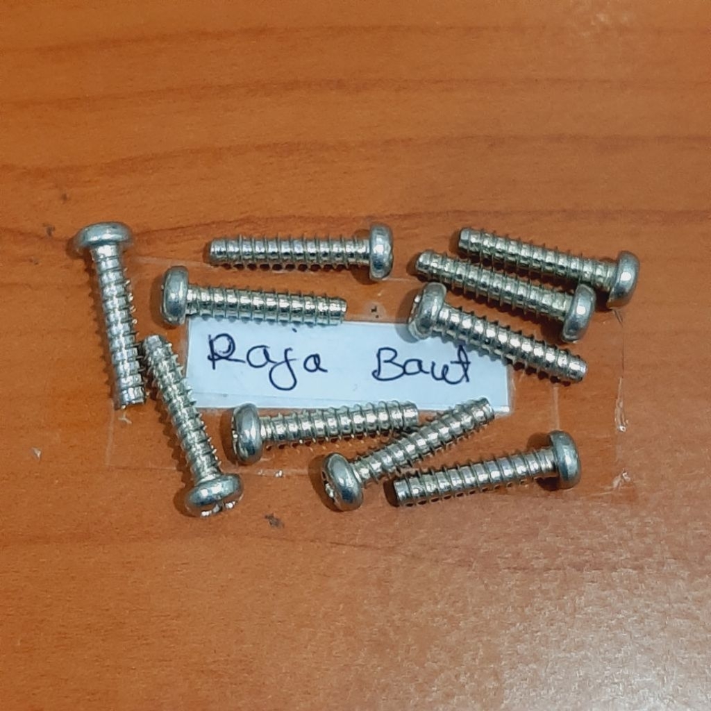 Baut Mika Stop Putih paket 10pcs