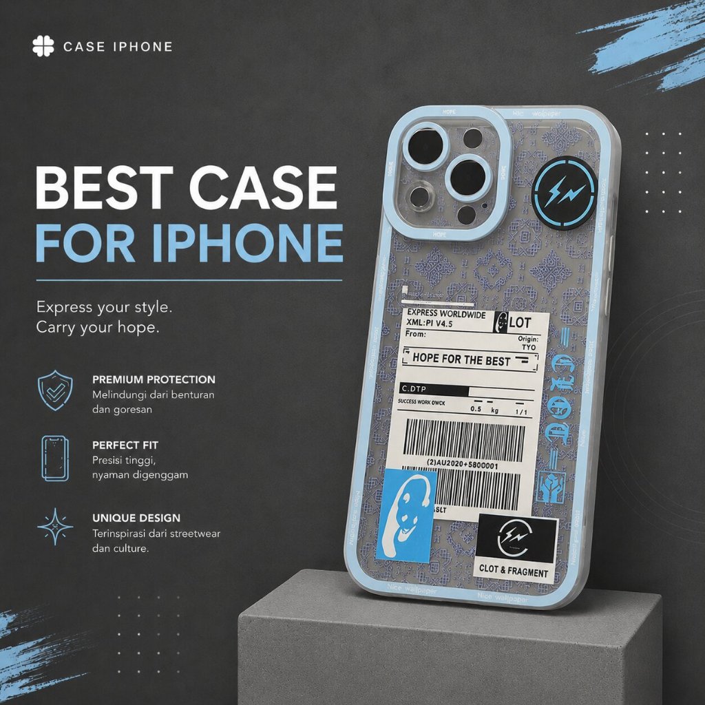 Casing Hp Untuk Iphone Softcase dan Hardcase