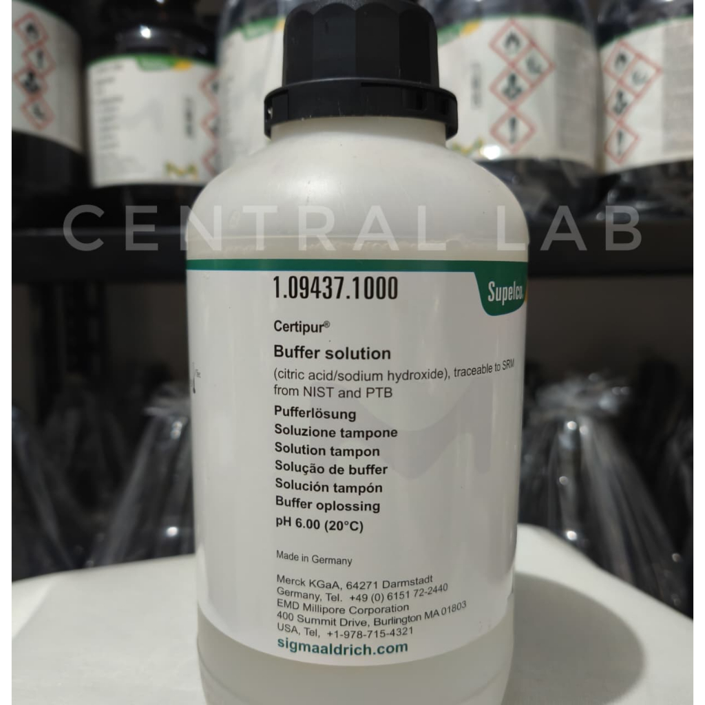 BUFFER  SOLUTION PH 6 / PRO ANALIS 1L MERCK 109437
