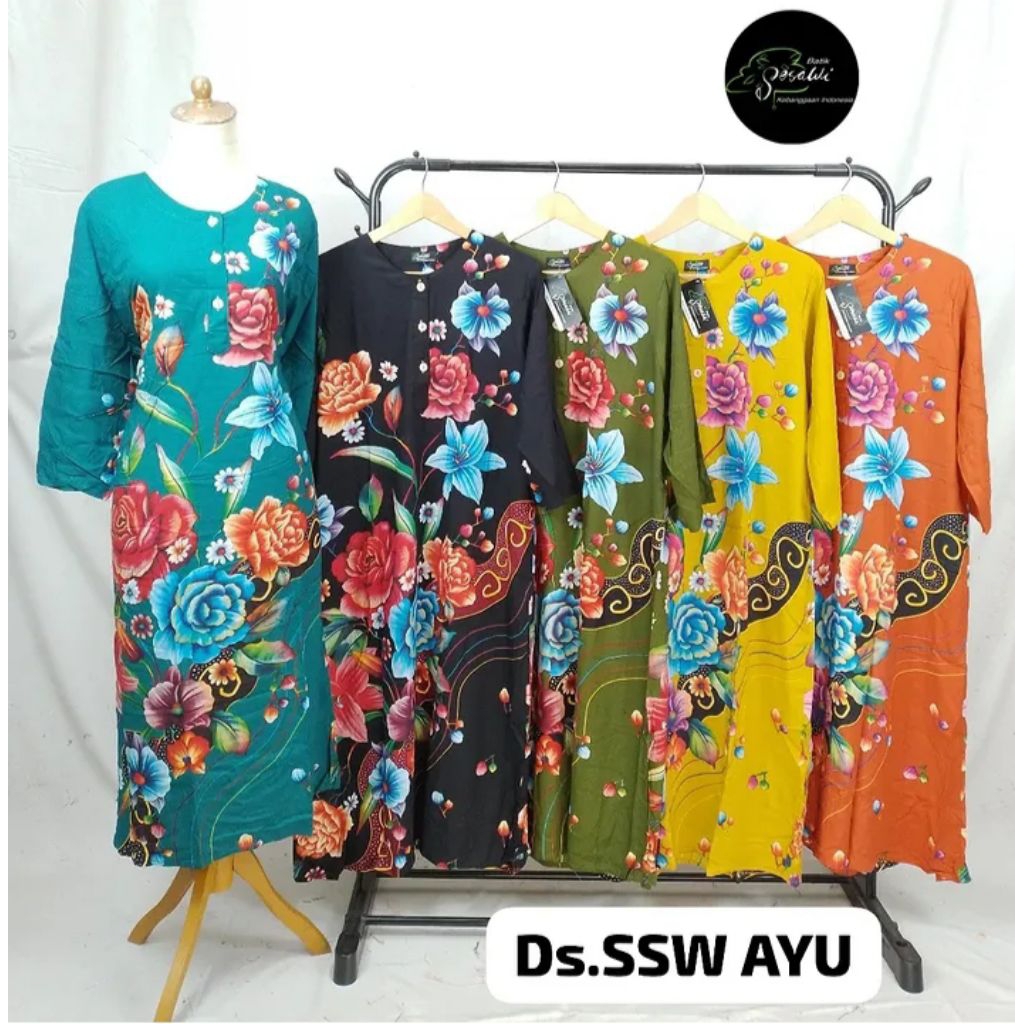 DASTER LENGAN 3 /4 BATIK SESAWI