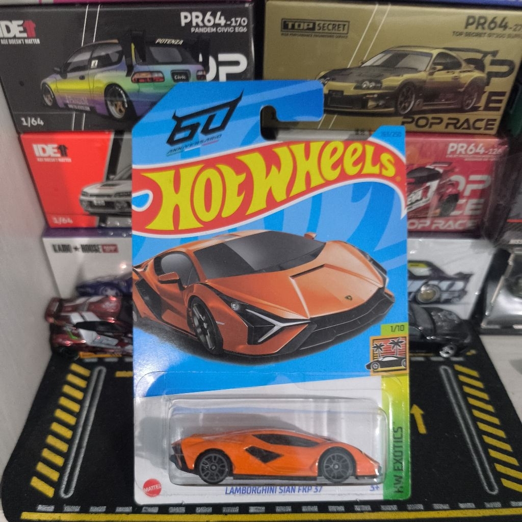 Hotwheels Lambo Sian Orange
