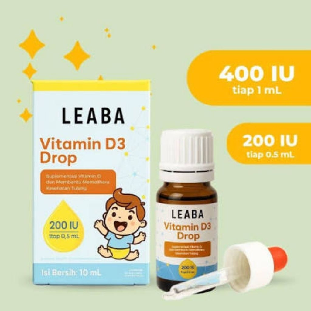 Vitamin D3 Drop LEABA 400IU