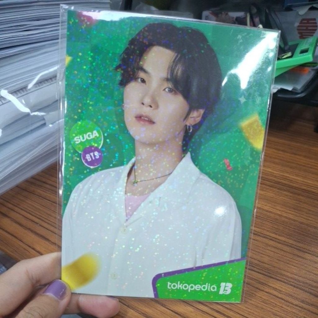 BTS - Suga Postcard