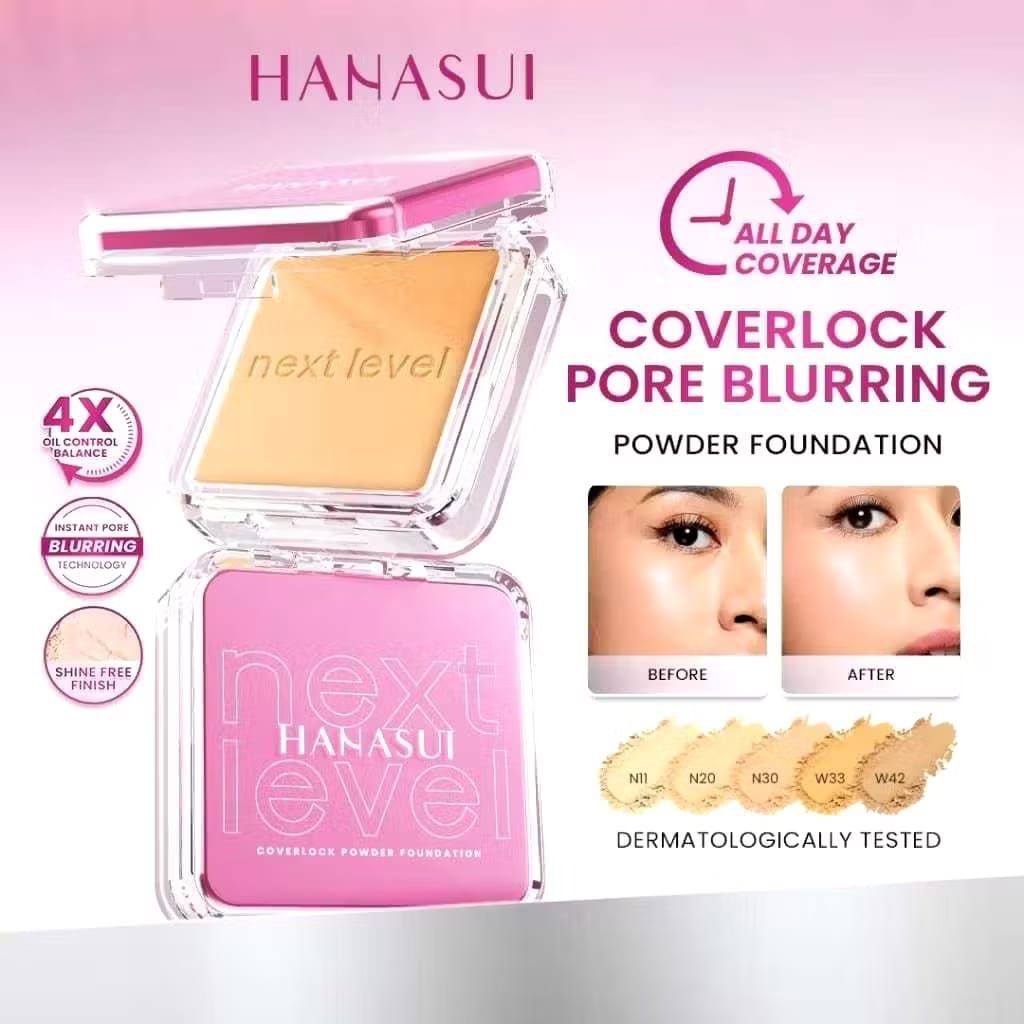 Hanasui Next Level Coverlock Powder Foundation
