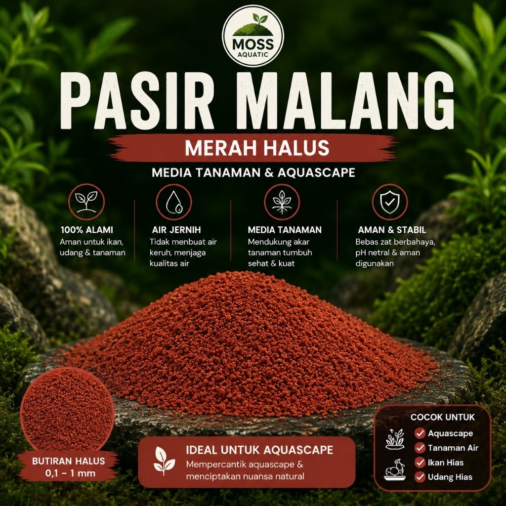 Pasir malang merah