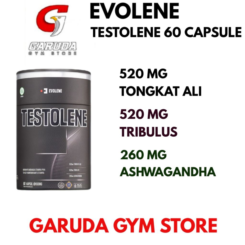 Evolene Testolene Testosteron booster 60 Capsule Original