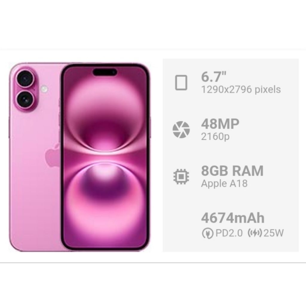 IPHONE 16 PLUS