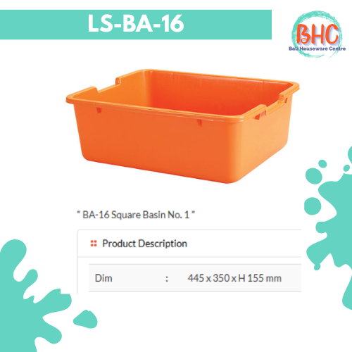 BASKOM SEGI 44 x 35 CM