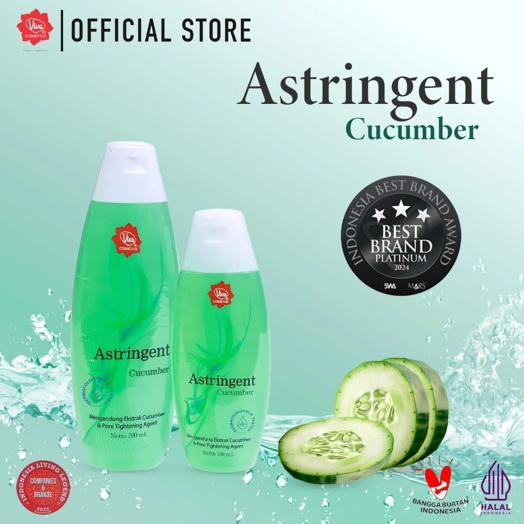 Viva Astringent Cucumber 100ml