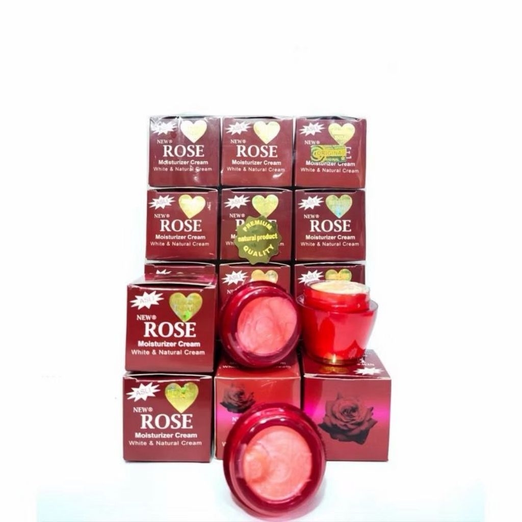 6PCS CREAM ROSE ORIGINAL BPOM