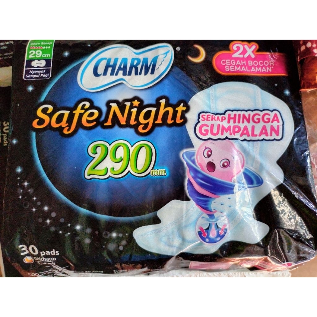 charm safe night 29 cm