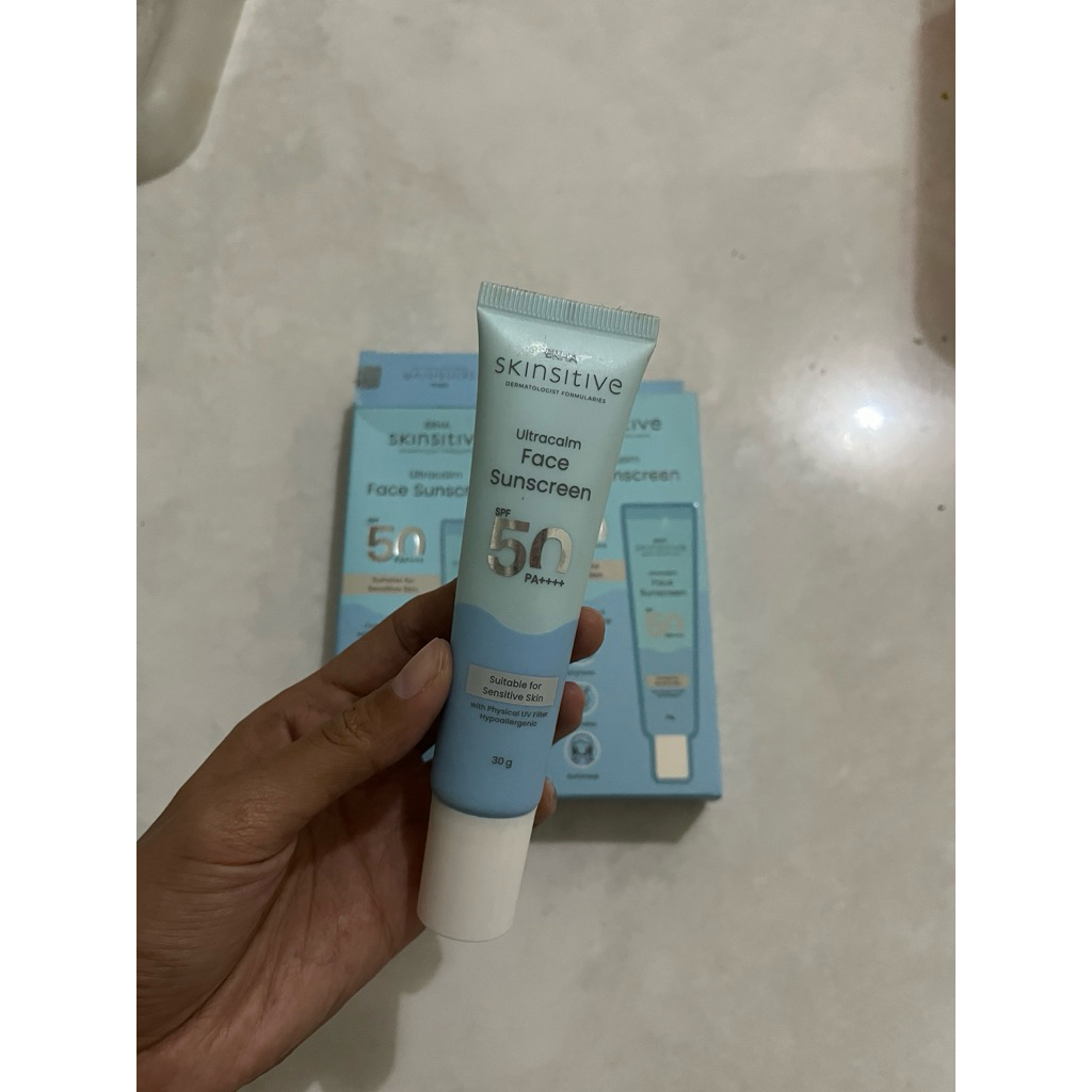 skinsitive ultracalm face sunscreen