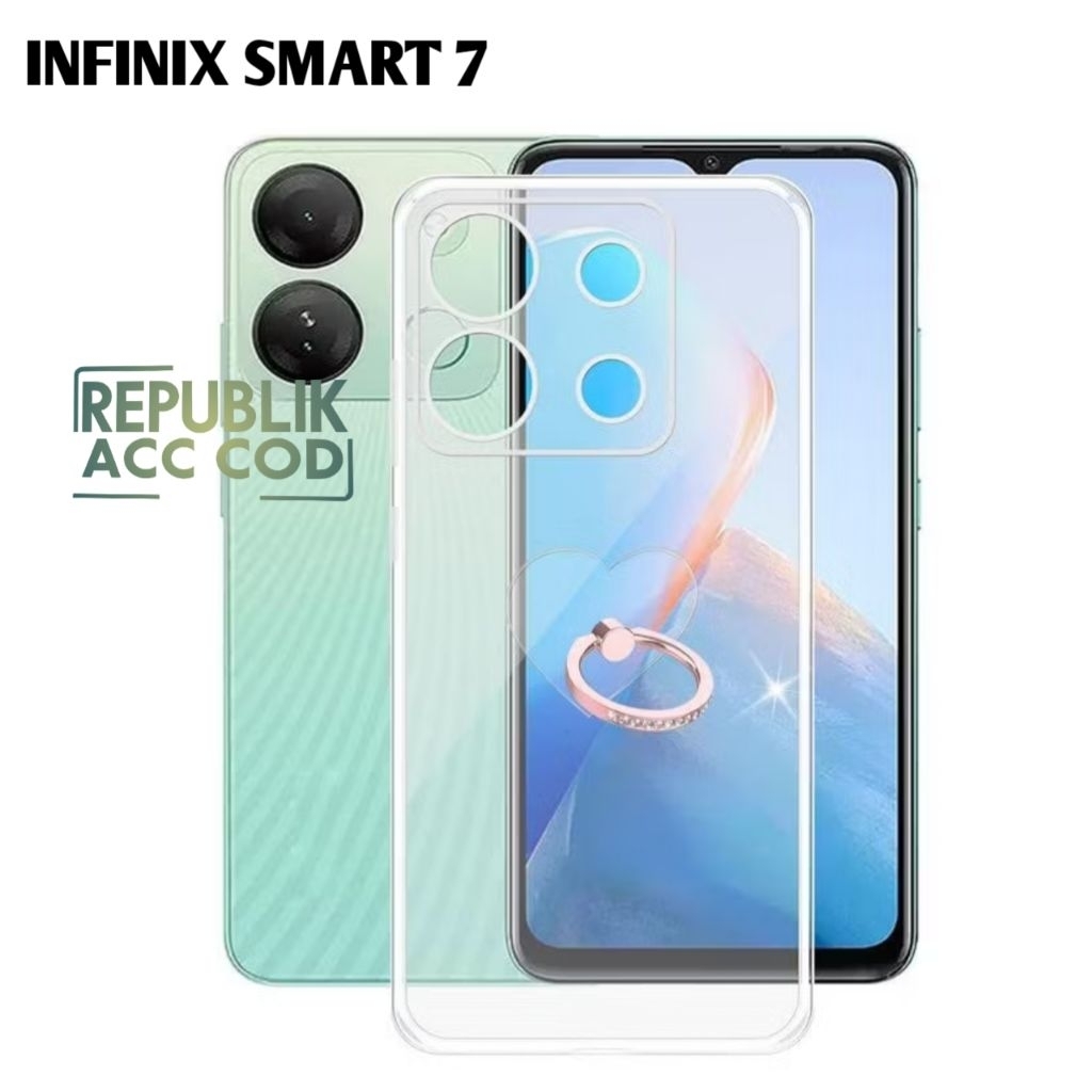 CASE INFINIX SMART 7 soft case bening