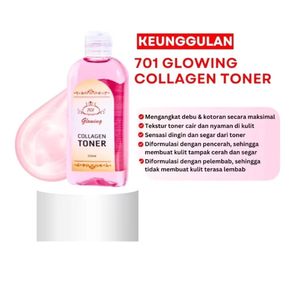 Toner collagen the face