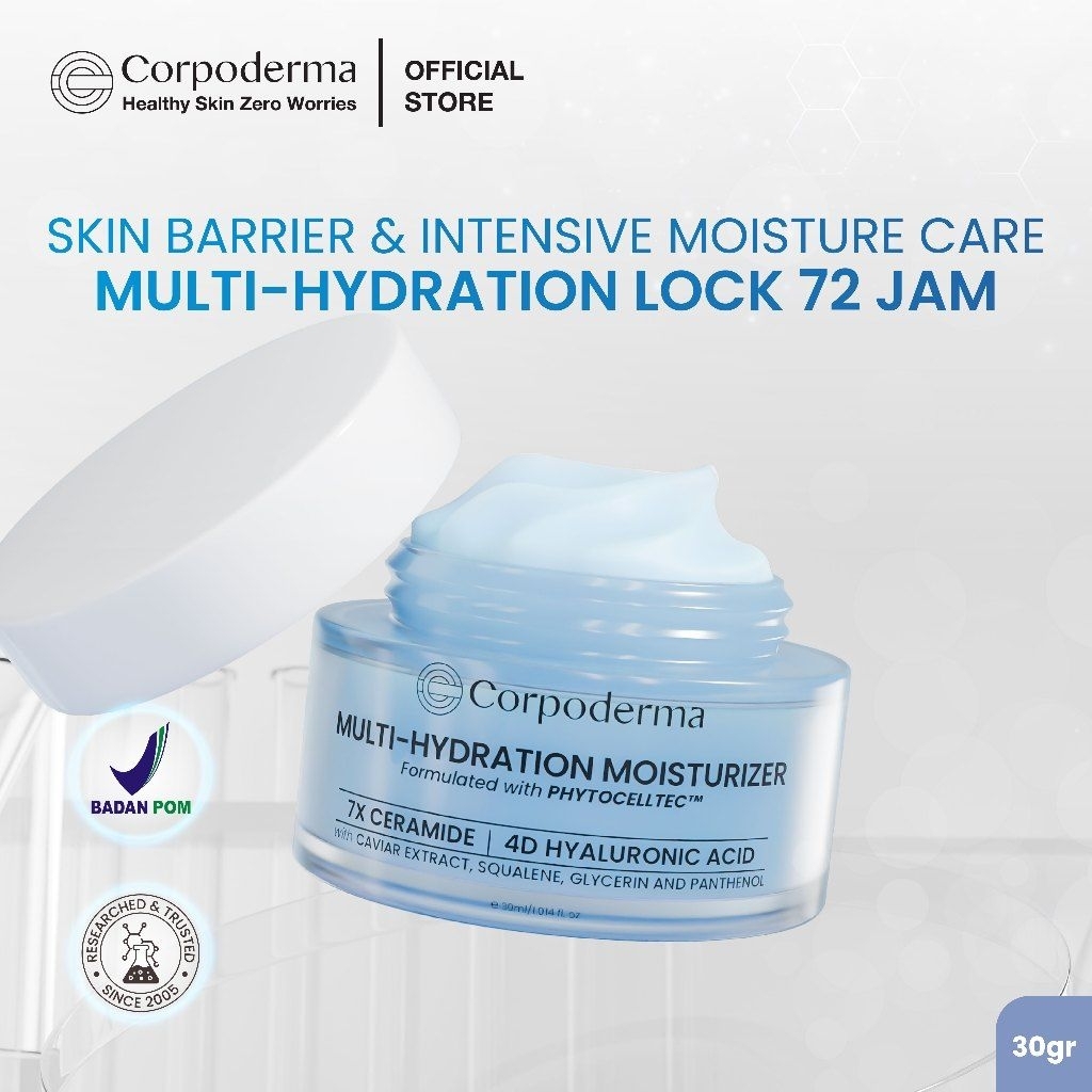 PL Multy hidration moisturizer gel corpoderma masih 98%