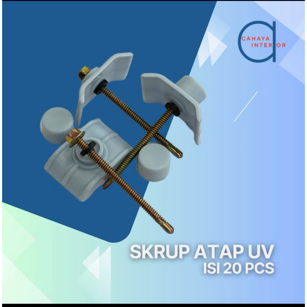 Sekrup atap uPVC isi 20pcs