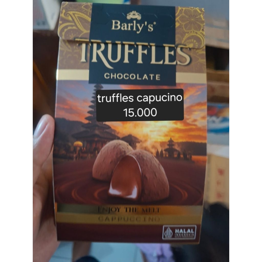 truffles capucinno coklat