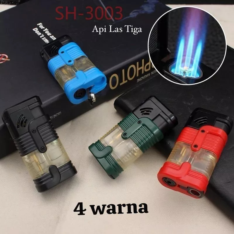 Korek Api Gas 3 API Transparan Model Api Las LM-8201