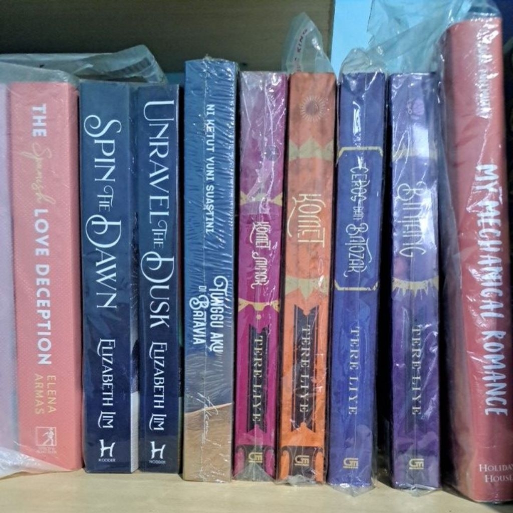 Preloved Buku Novel