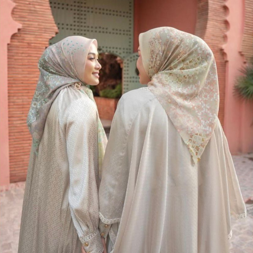 Buttonscarves Moroccan Voile Square