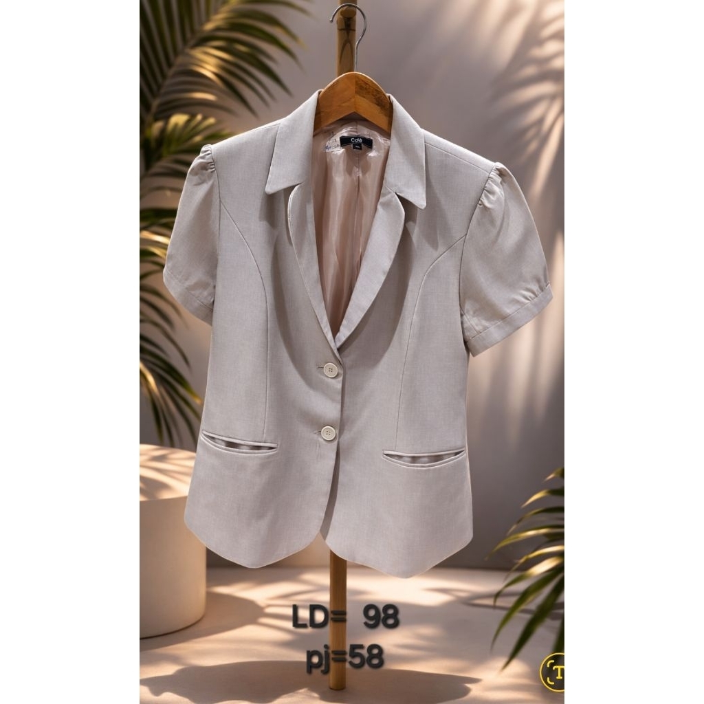 Blazer pendek blazer kantor