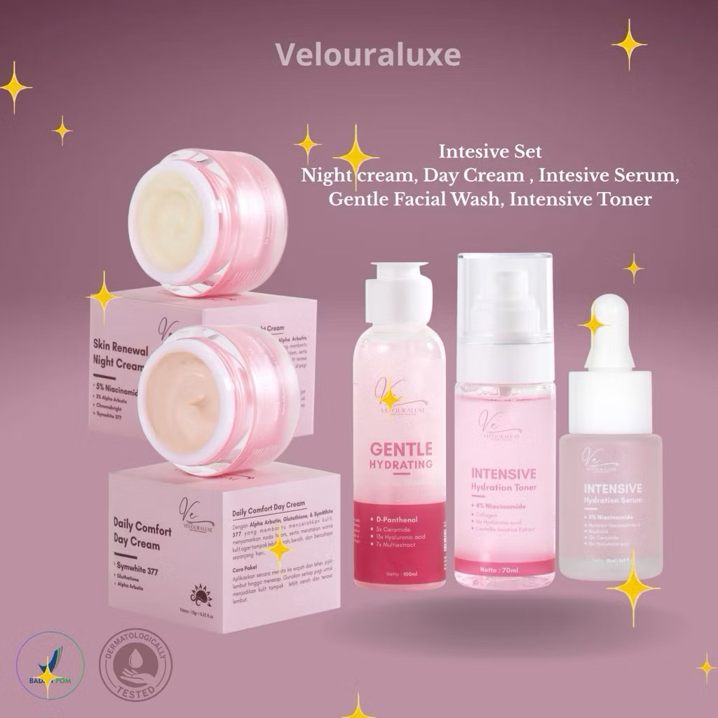 VELOURALUXE PAKET BASIC NEW GLOWING ISI 5