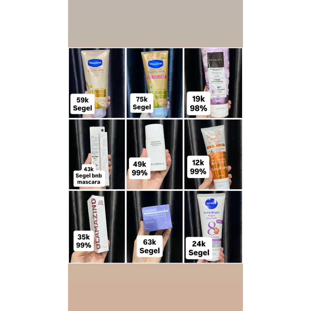 PRELOVED SKINCARE MURAHHHH