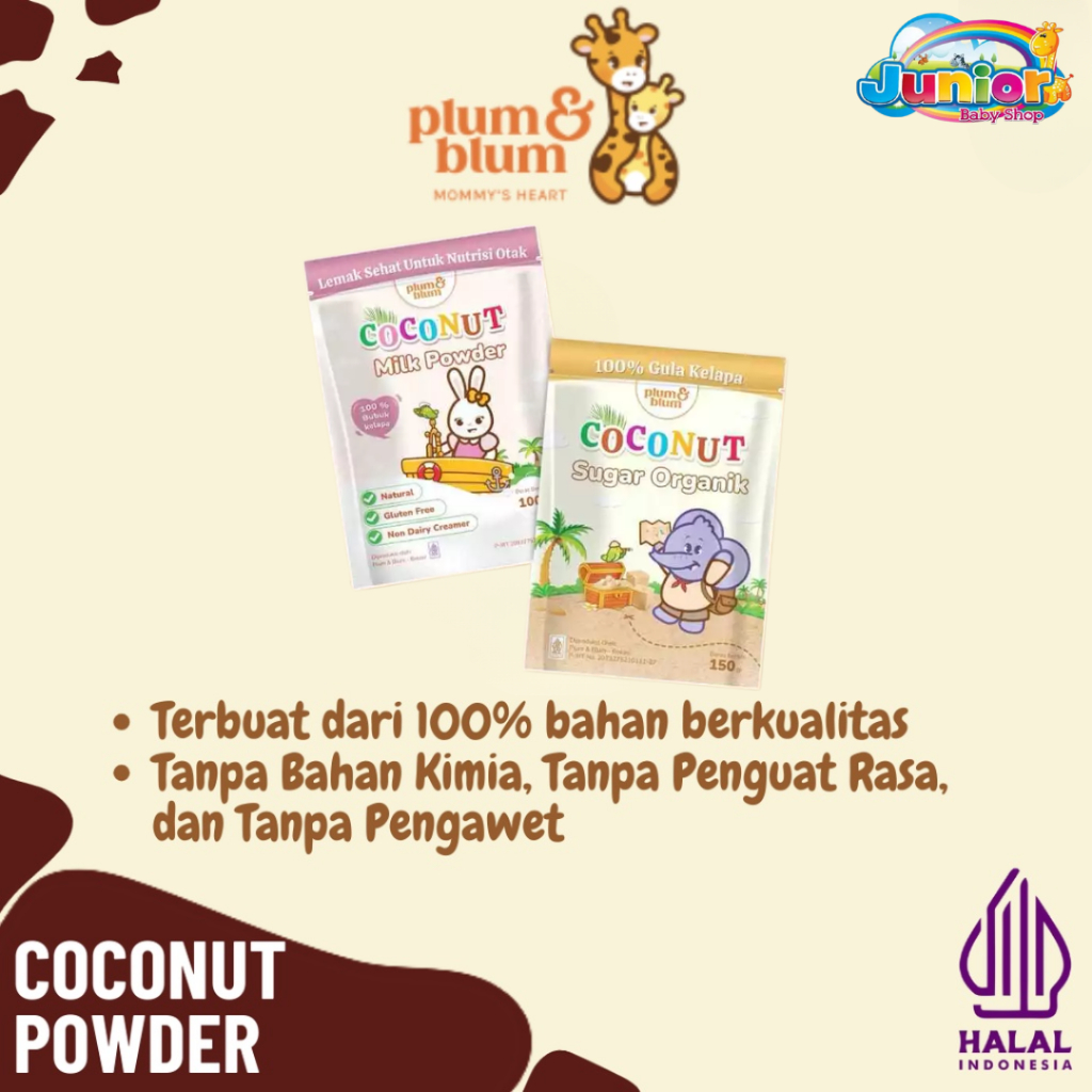 Plum & Blum Coconut Powder BB Booster