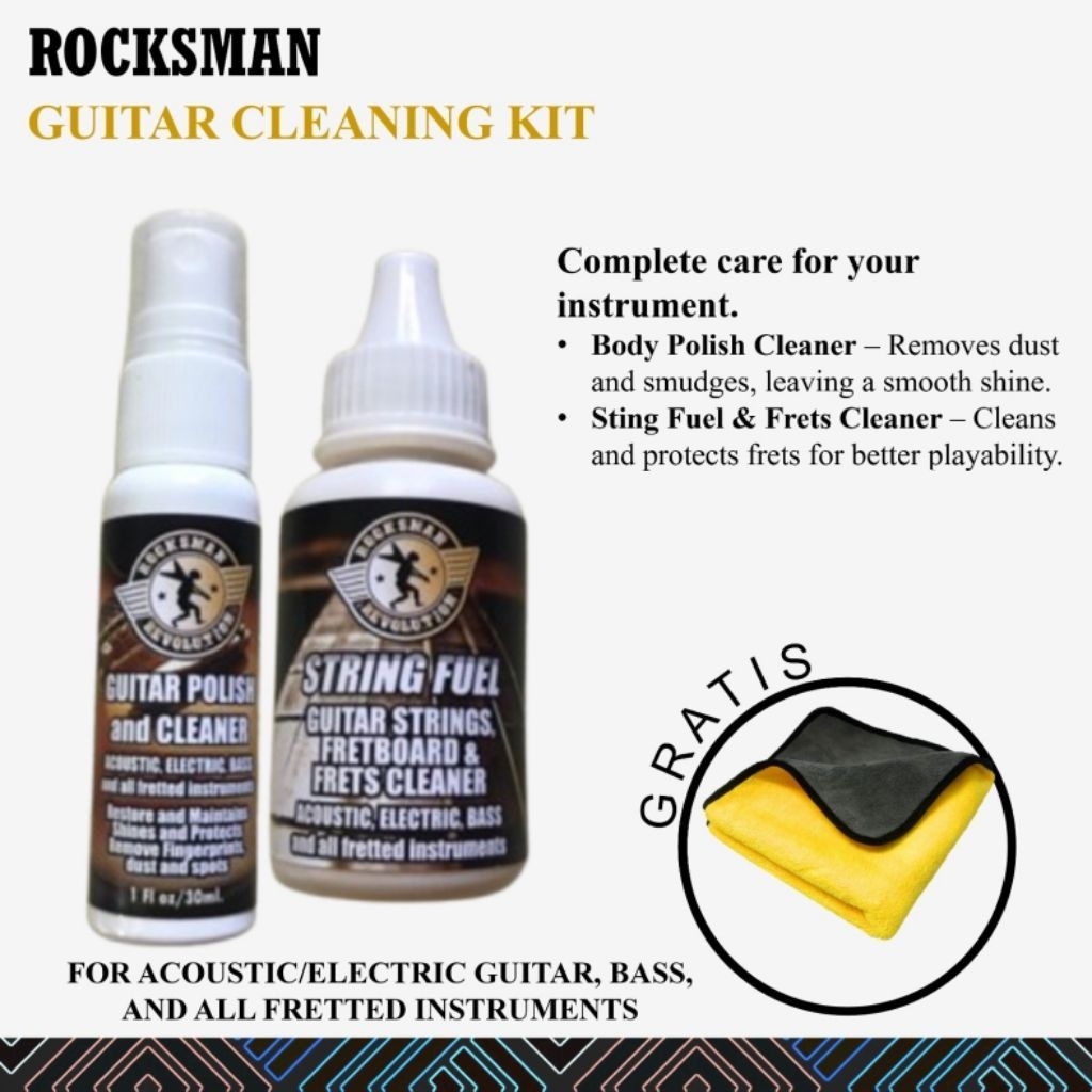 Rocksman Guitar Cleaning Kit