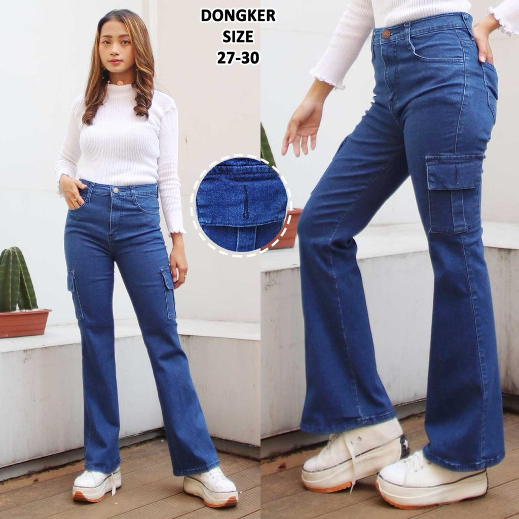 CP KULOT CARGO JEANS