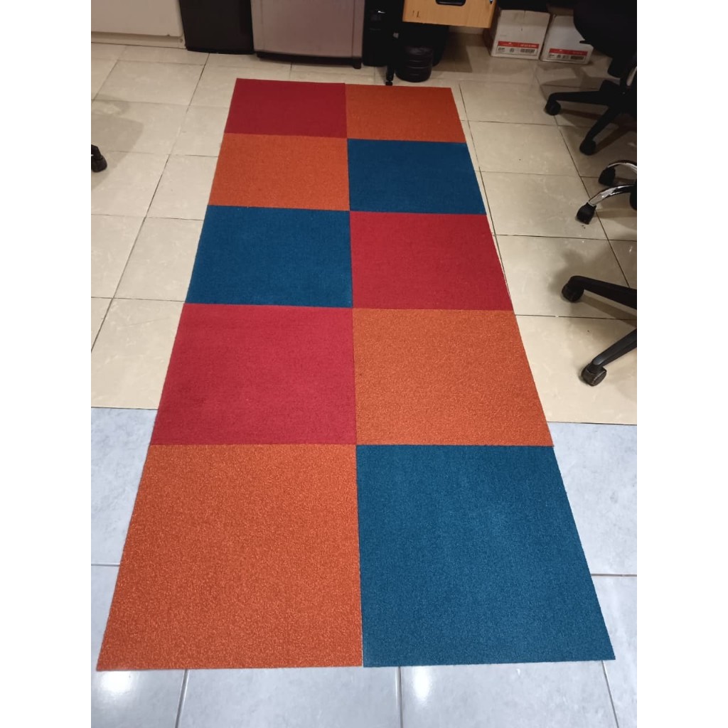 karpet tile 50cmx50cm