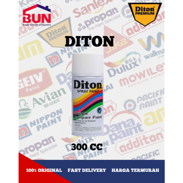 Cat Semprot DITON Standard 300cc - 832 NAVY BLUE