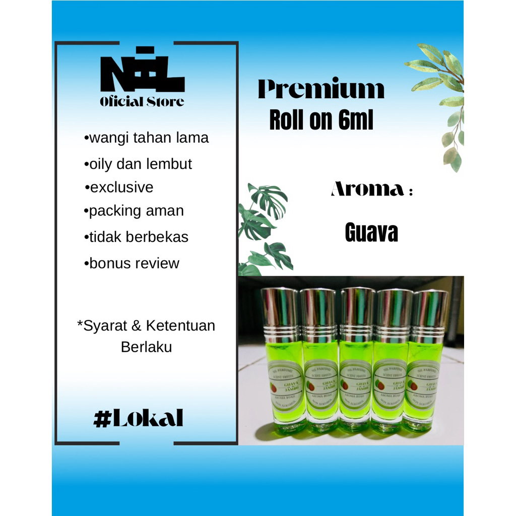 NIL Parfum - Roll On 6ml | Guava - Jambu