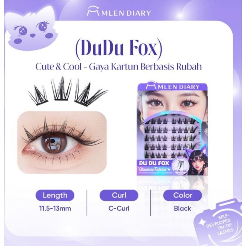 BY.FAST-Mlen Diary Eyelash Dudu Fox Small
