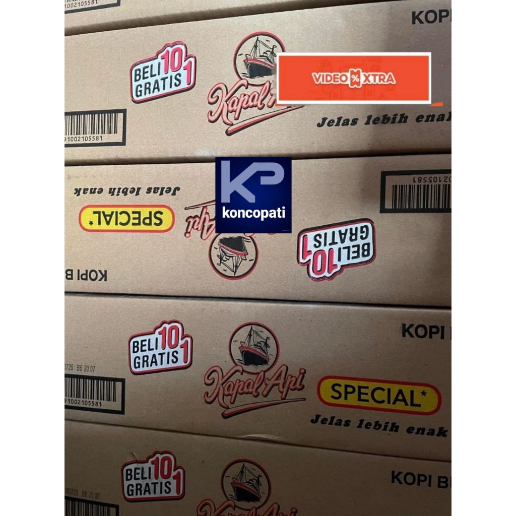 KOPI KAPAL API MIX, ABC DAN LAINNYA DUS