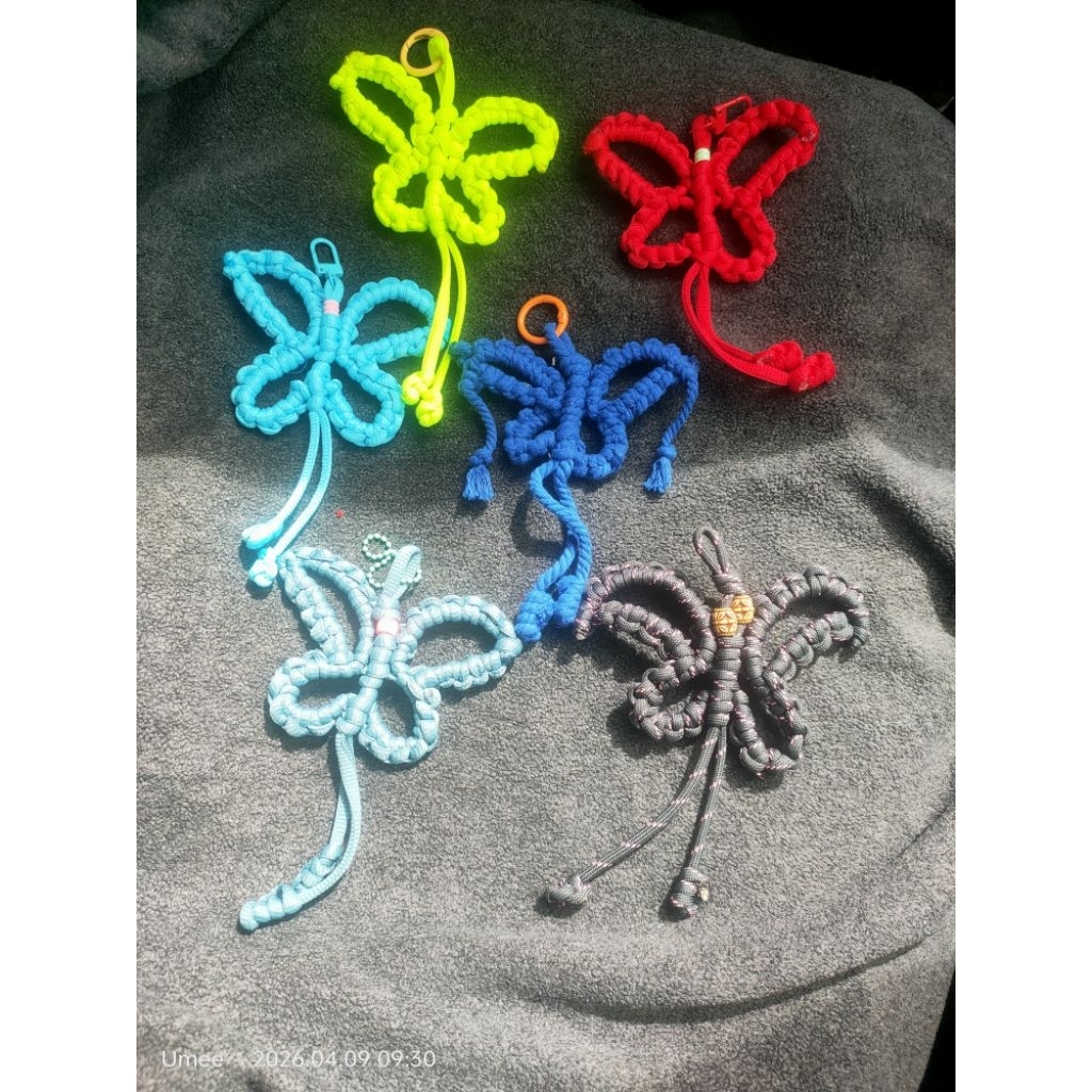 gantungan tas, kunci macrame