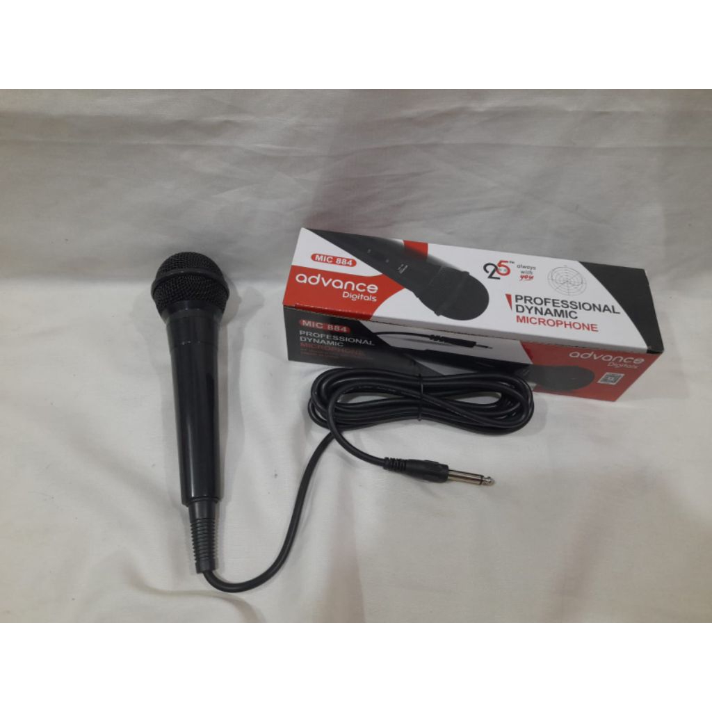 profesional dynamic microphone mic 884merk advance
