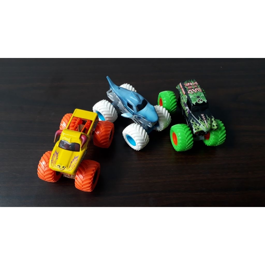 Monster Jam Spin Master 3Pcs Loose