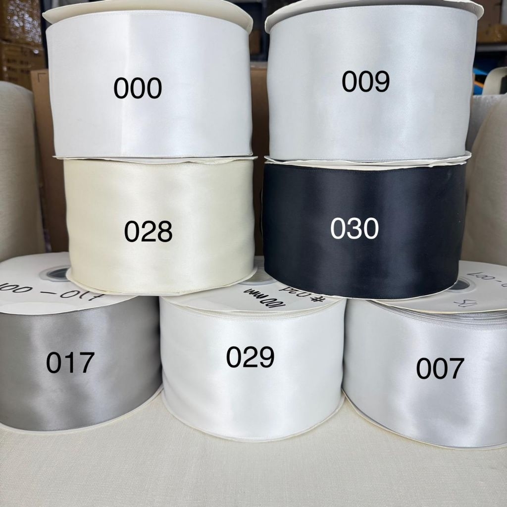 10 yard & 25 yard  - Double Satin 10 CM