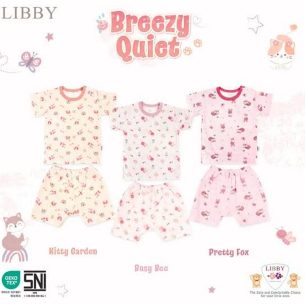 LIBBY BREEZY QUIT SETELAN OBLONG PENDEK
