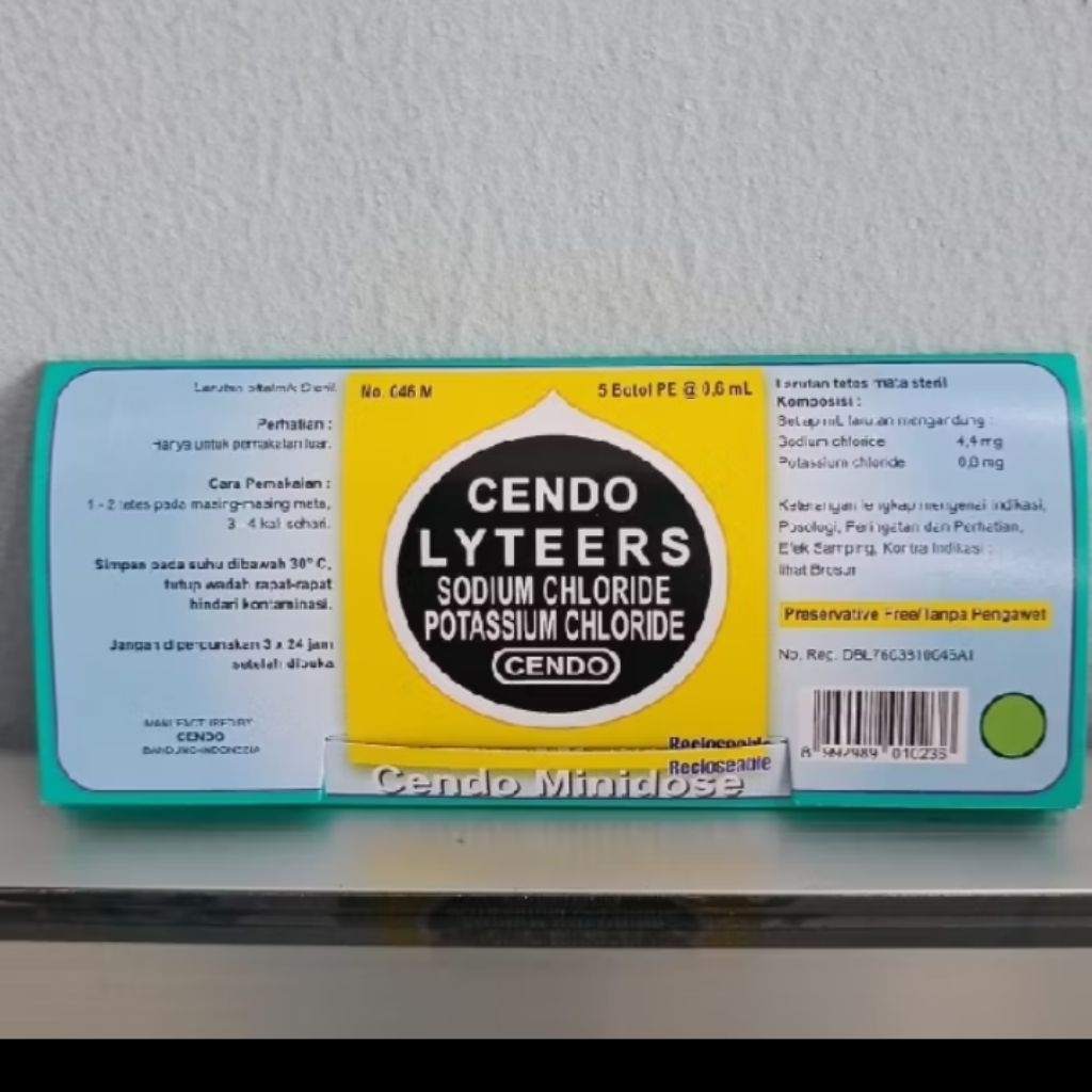 cendo Minidose Lyteers per Strip