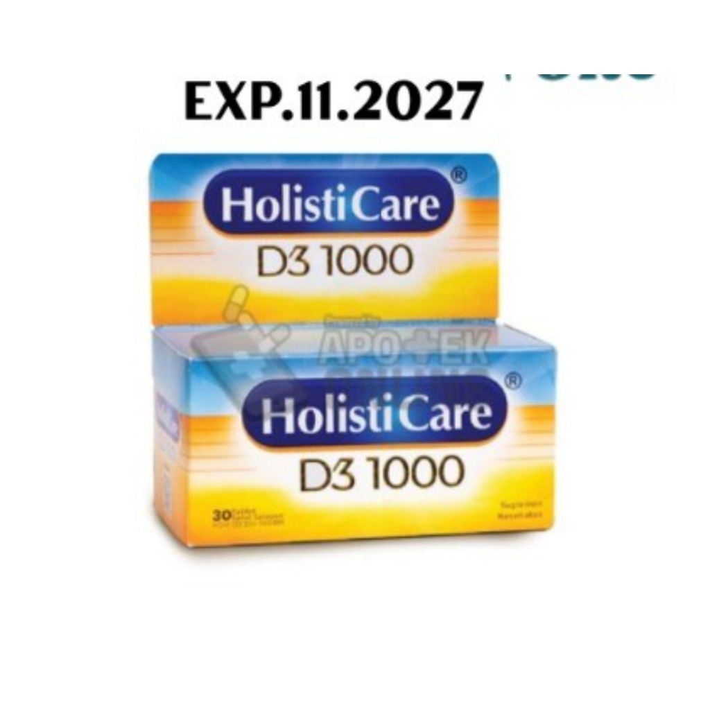 HOLISTICARE D3 1000 BOTOL 30 TABLET