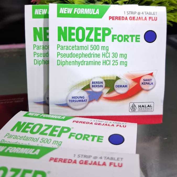 NEOZEP FORTE 1 STRIP 4 TABLET