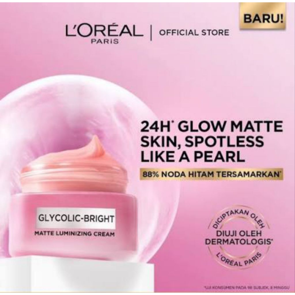 L'oreal Matte Luminizing Cream uk 15ml exp 2029