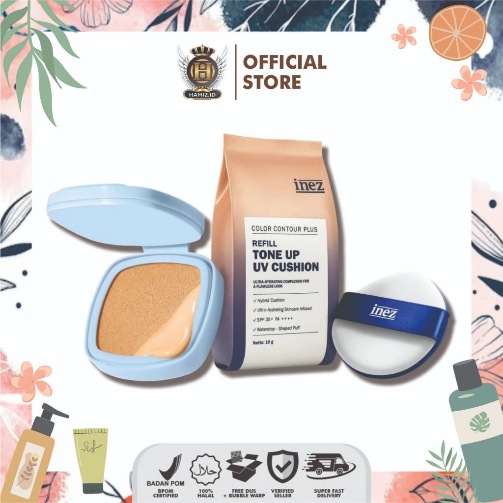 Inez Refill Tone Up UV Cushion