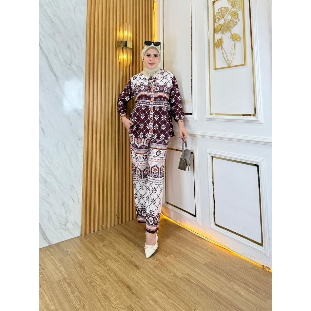 SETELAN RAYON MOTIF BATIK